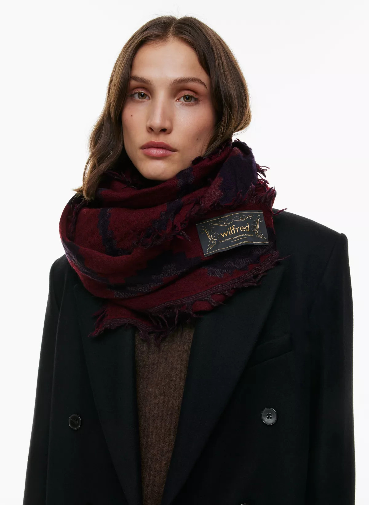 DIAMOND MOSAIC SCARF | Aritzia