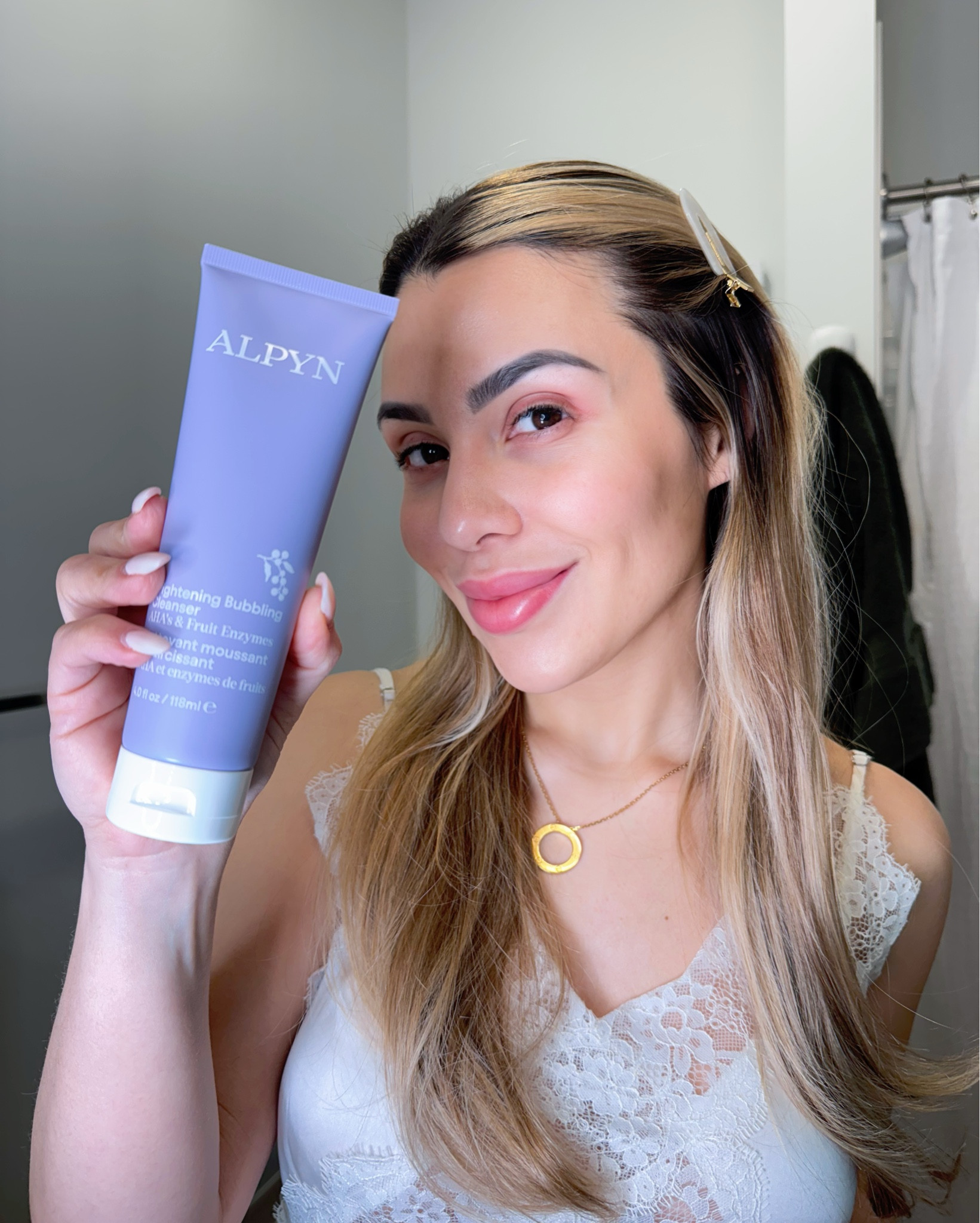 Deep clean with no dryness - Just glow!

This cleanser has been such a pleasant surprise! It leaves my skin feeling super clean but never dry - which I really appreciate. It really gets rid of all the dirt and buildup from the day, leaving my skin feeling super fresh, soft, and balanced. The texture is thick and rich, so l only need a small amount.
The gentle exfoliation gives my skin a healthy glow without any irritation! So satisfying! #beauty #cleanser #sephora #alpyn #beautycreator #ugccreator 

#LTKSaleAlert #LTKBeauty #LTKU