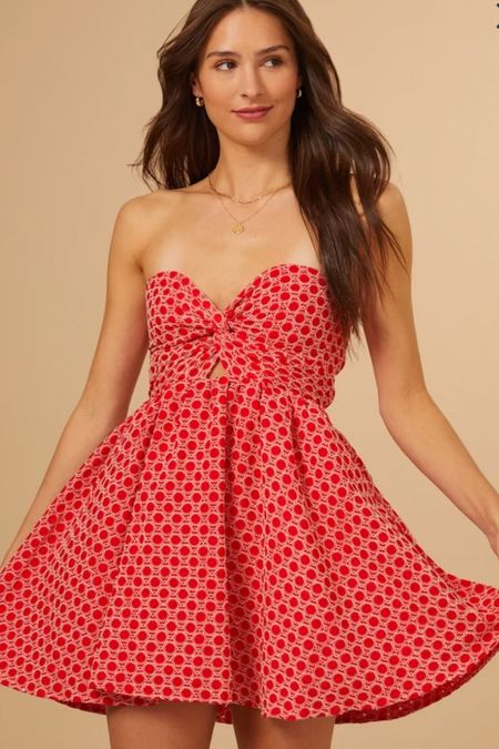Red dress
Summer outfit 


#LTKSeasonal