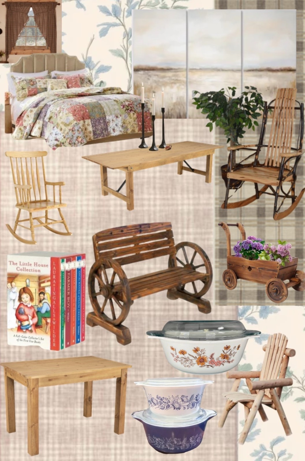 Little House on the Prairie| Get the look| Inspired prairie decor

#LTKHome #LTKmomlife