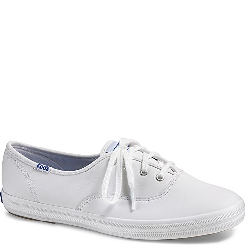 Keds Women's Champion Original Leather Lace-Up Sneaker | Amazon (US)