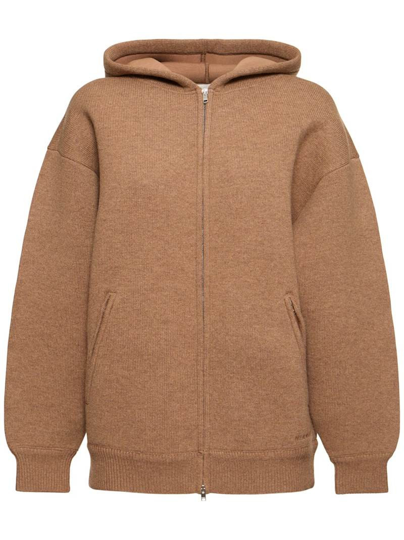 Lanny wool blend jacket w/hood | Luisaviaroma
