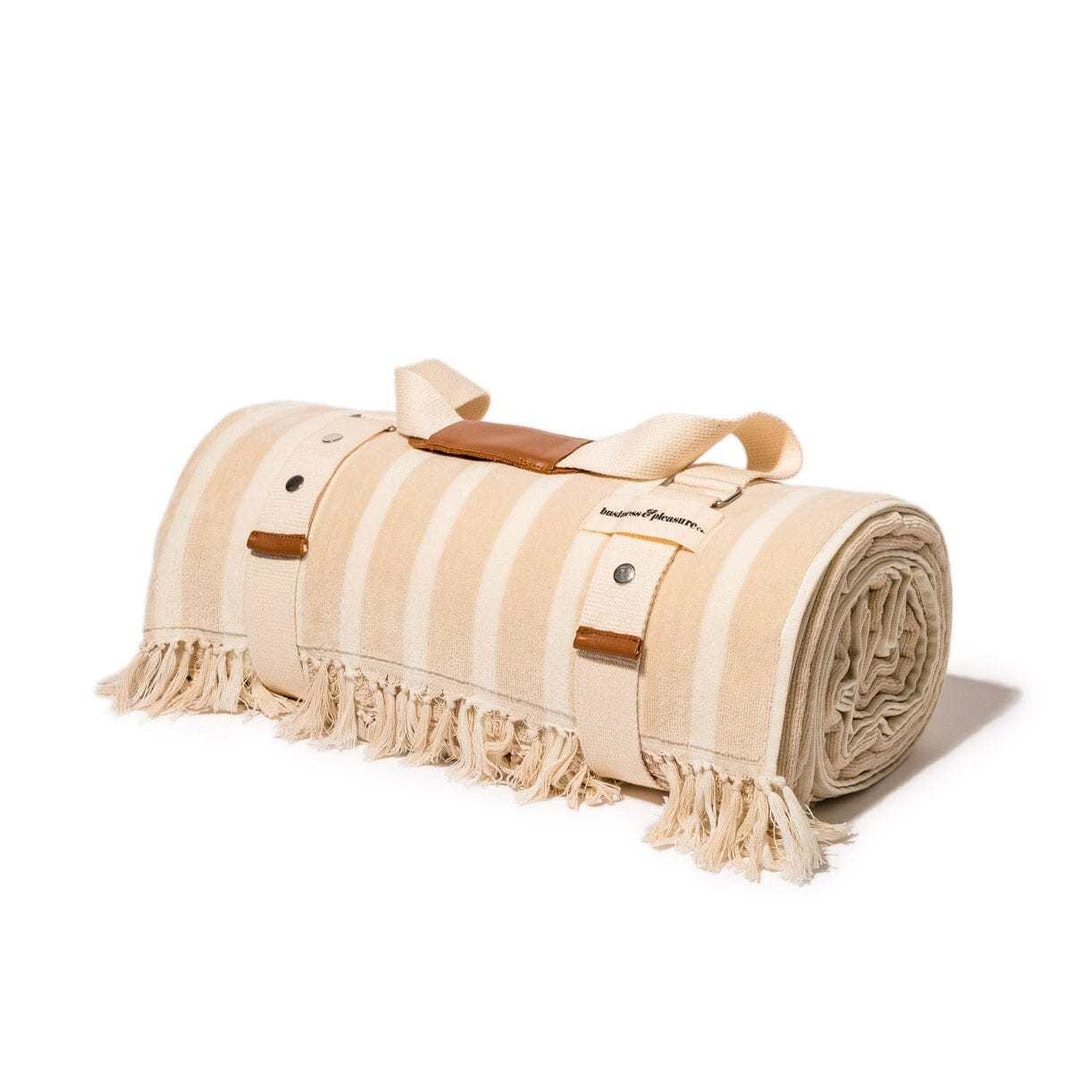 The Beach Blanket Monaco Natural Stripe | Business & Pleasure Co.