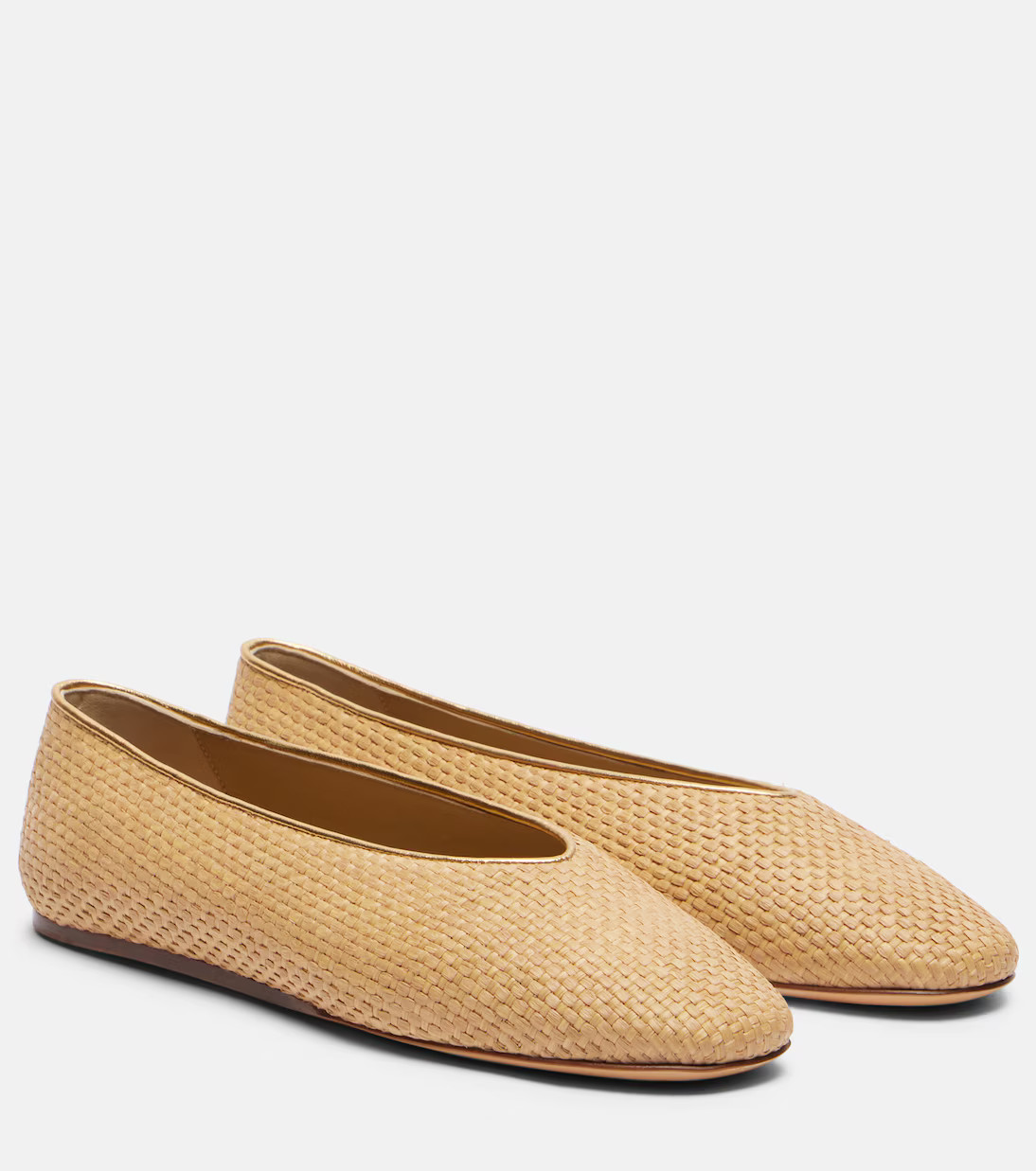 Regency raffia ballet flats | Mytheresa (US/CA)