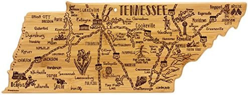 Totally Bamboo Tennessee State Destination Bamboo Serving and Cutting Board | Amazon (US)