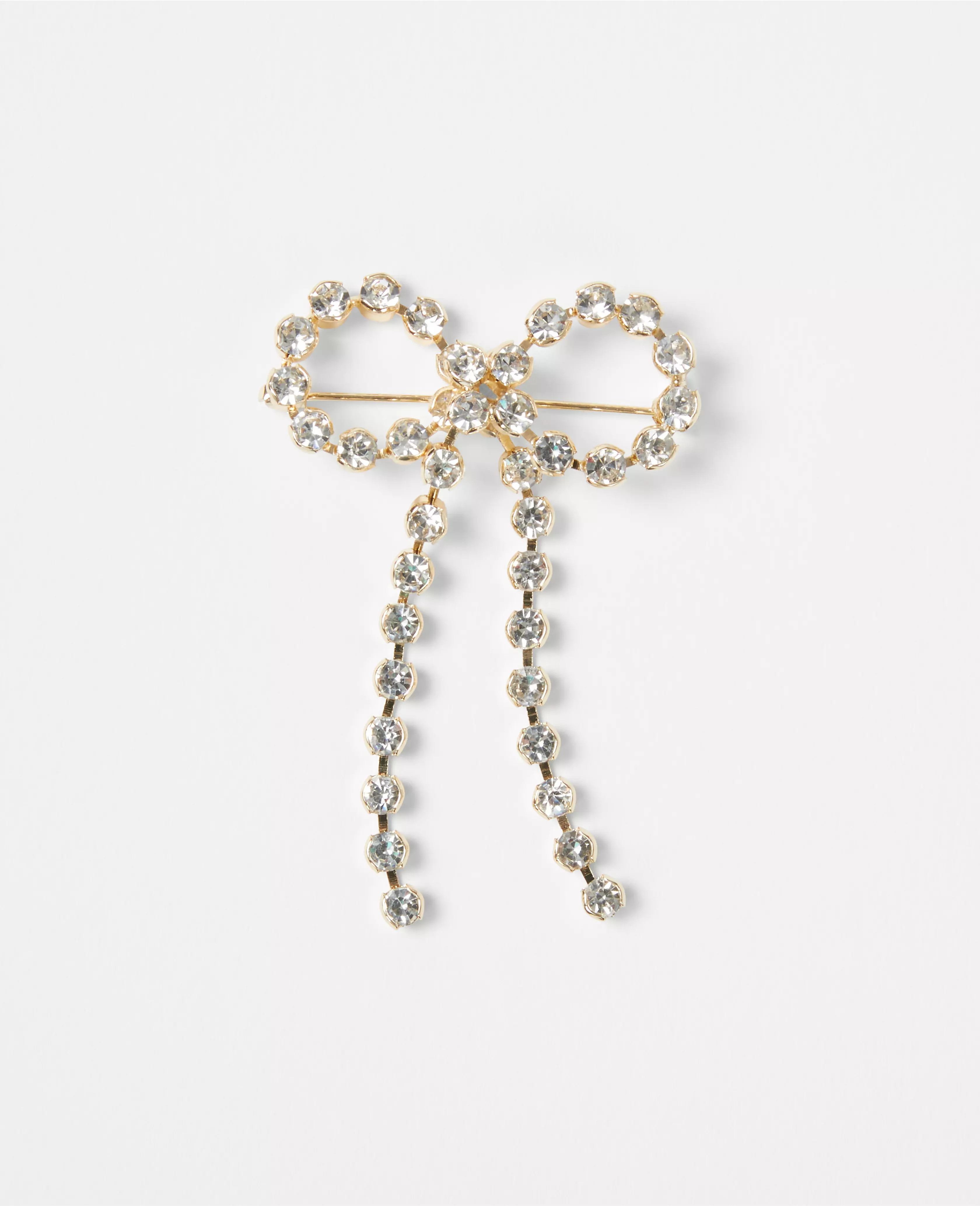 Crystal Bow Brooch | Ann Taylor (US)