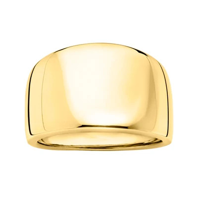Italian 18kt Yellow Gold Dome Ring | Ross-Simons