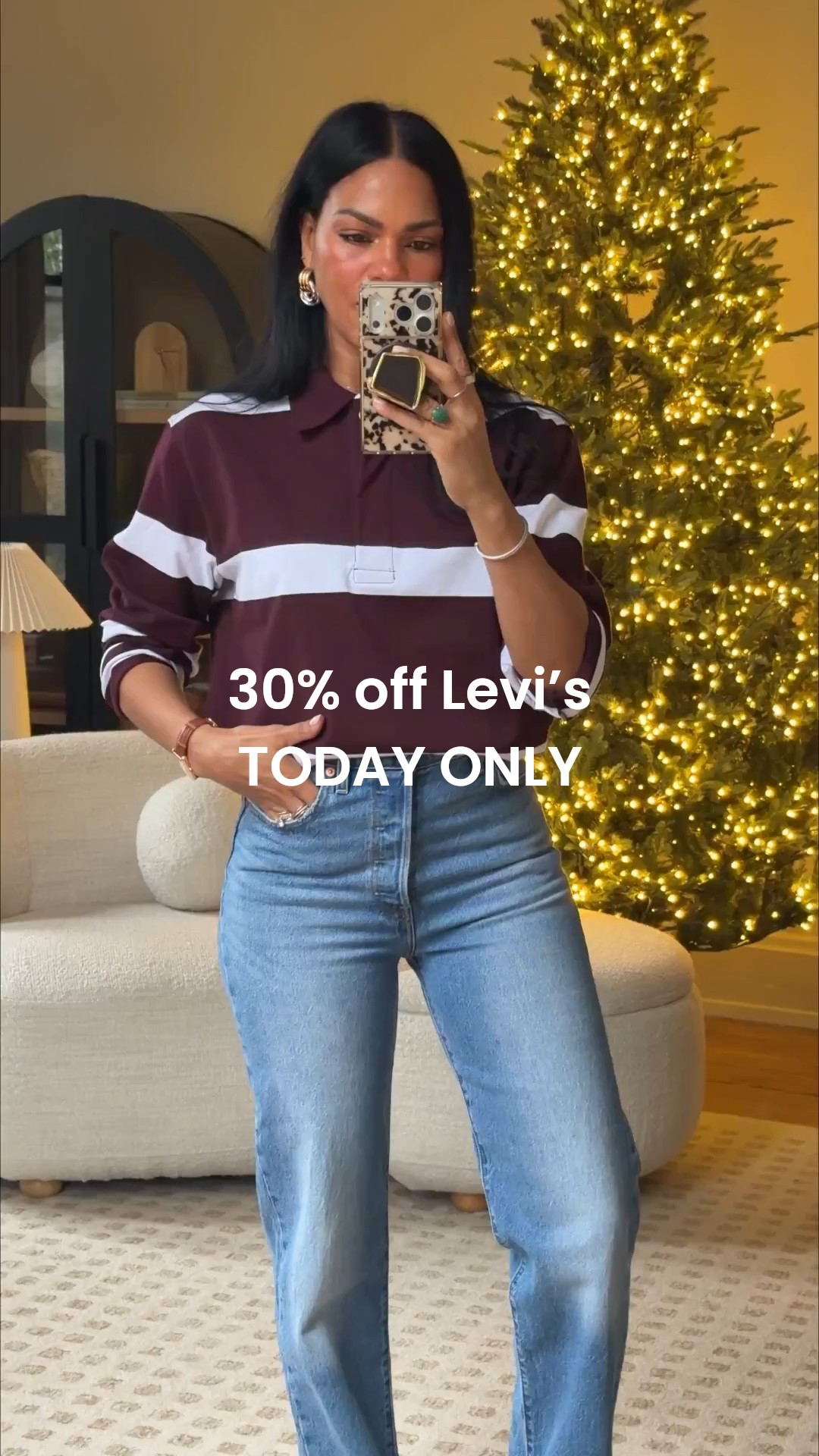 You guys Levi’s is 30% off sitewide through LTK today only! 

I love these Levi’s! No gap 🙌🏾 I’m 5’4”. They are true to size and I got them in the darker wash too! 























Affordable jeans, Levi jeans, tall denim, outfit inspo over 50, fashion for over 40, ootd, midlife style, preppy style 


#LTKPetite #LTKootd #LTKTall