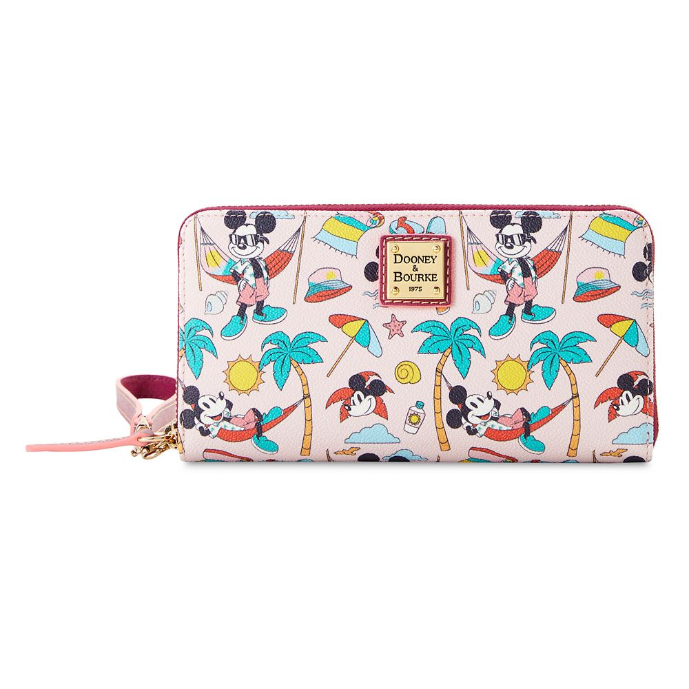 Mickey Mouse Summer Dooney & Bourke Wristlet Wallet | Disney Store