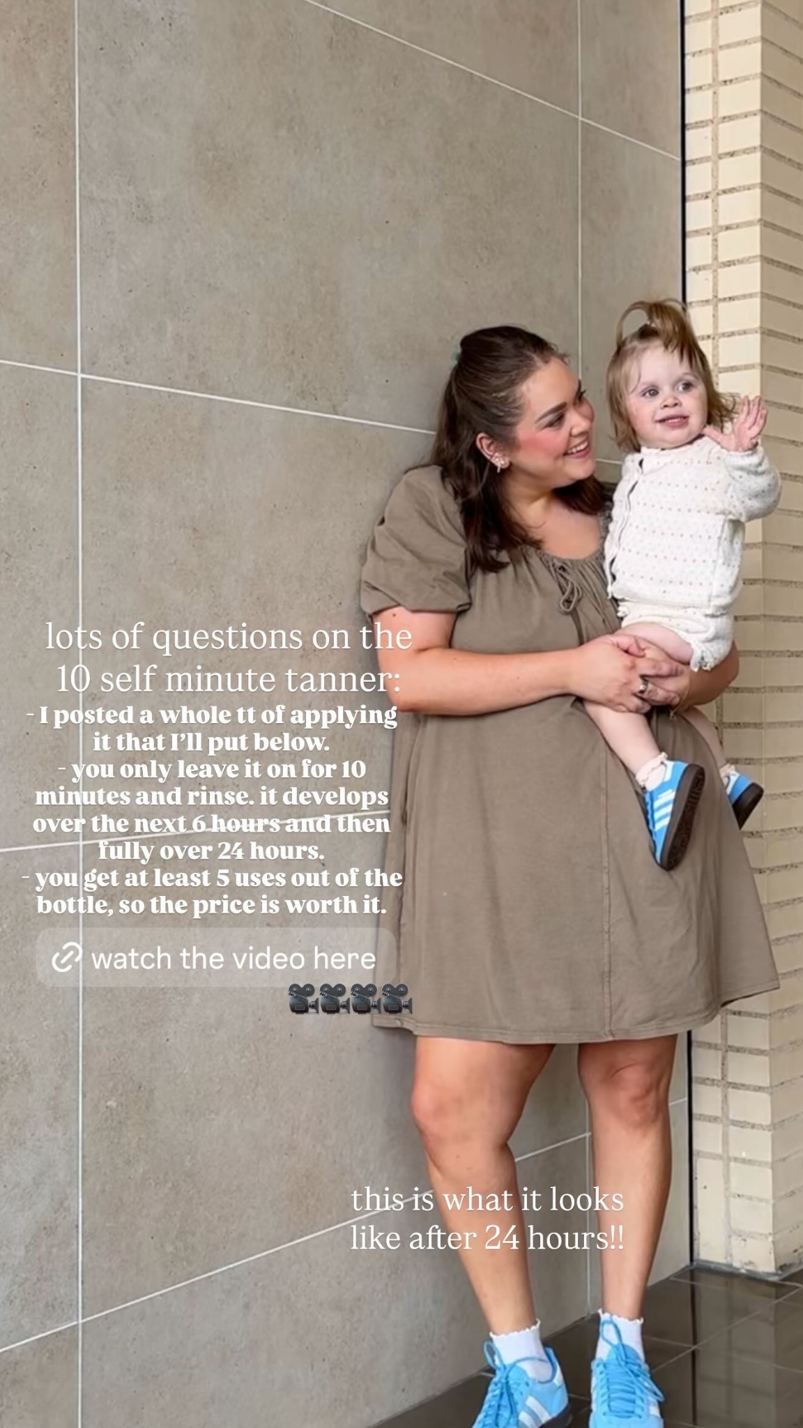 Outfit and 10 minute tanner I swear by 

#LTKmomlife #LTKBeauty