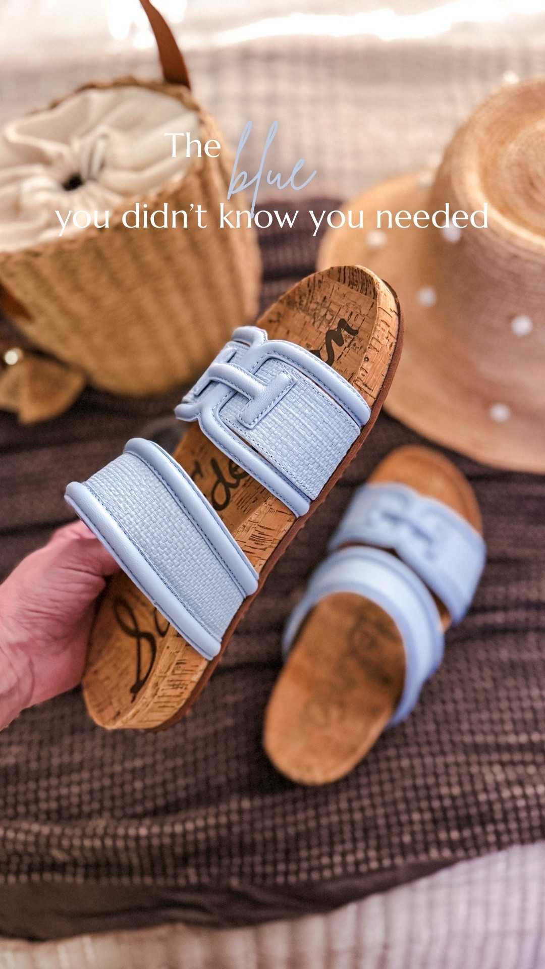 The blue you didn’t know you needed 💙
Obsessed with these Sam Edelman slides—lightweight, comfy, and the easiest way to elevate your everyday look 🙌

Amie Pagan, spring shoes, resort wear, summer sandals 

#LTKSeasonal #LTKootd #LTKTravel