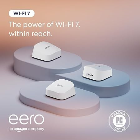 Amazon eero 7 dual-band mesh Wi-Fi 7 router (newest model) - Supports internet plans up to 2.5 Gb... | Amazon (US)