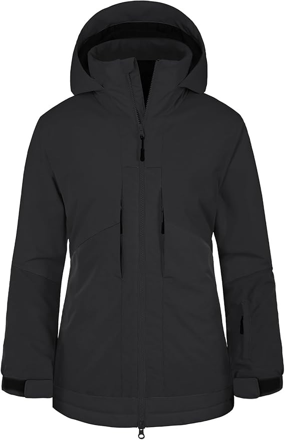 GEMYSE Women's Ski Jacket Waterproof Snow Jacket Windproof Warm Winter Coat Hooded Snowboarding W... | Amazon (US)