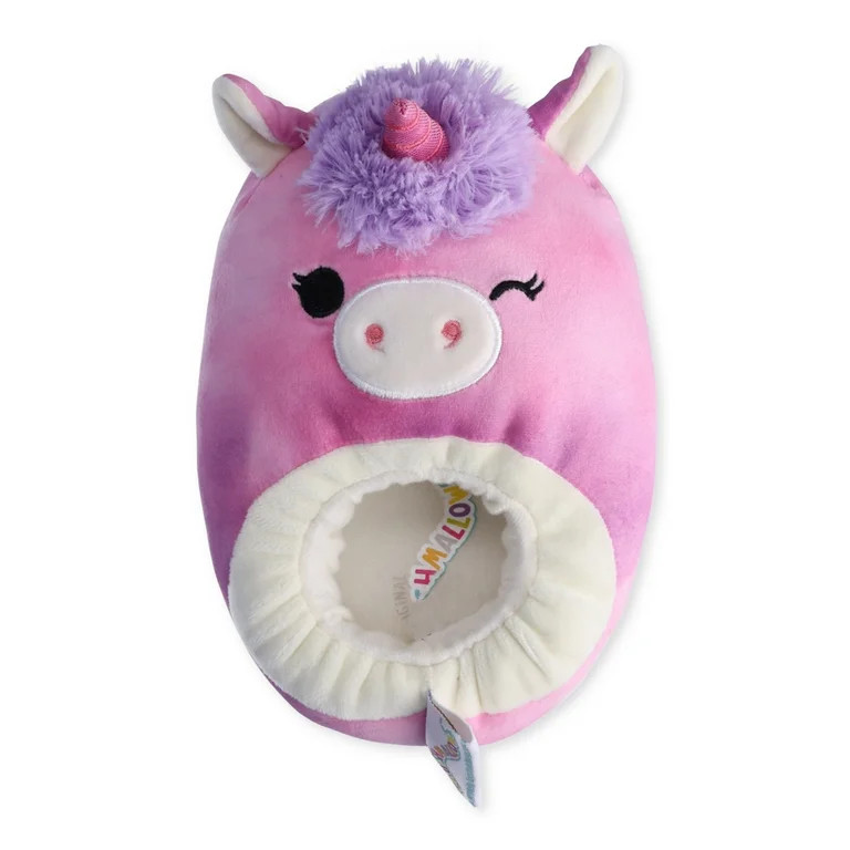Squishmallows Toddler & Kids Lola the Unicorn Slippers | Walmart (US)