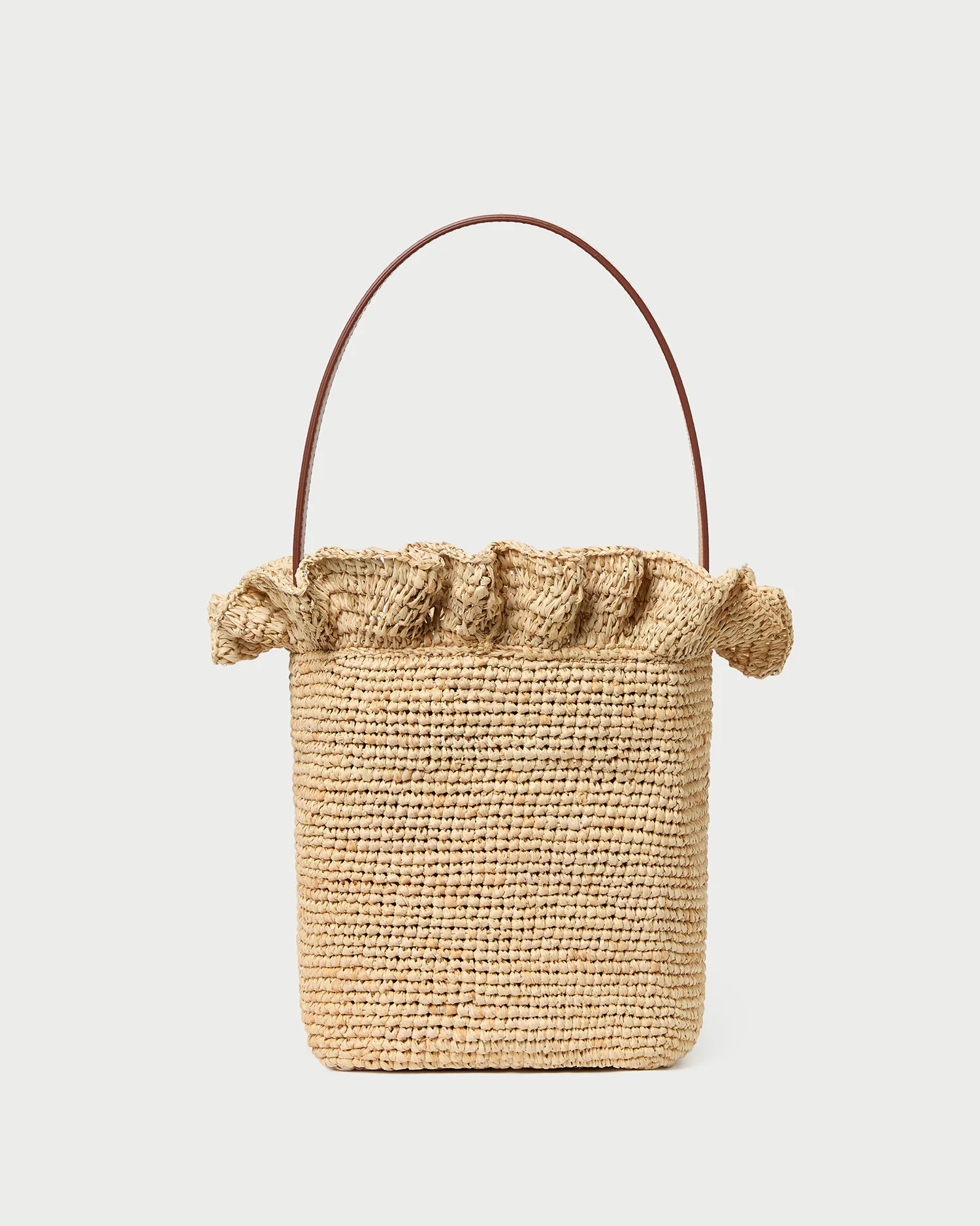 Laith Natural Crochet Bucket Bag | Loeffler Randall