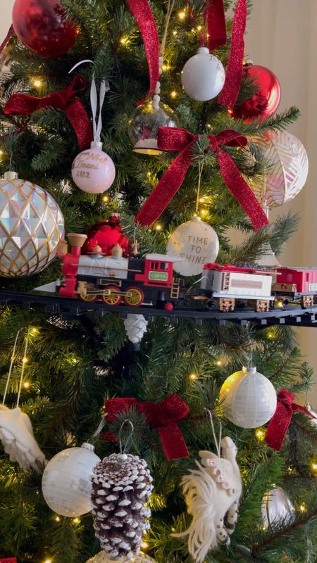 Christmas tree train 🚂 🎄

#LTKfindsunder50 #LTKHoliday #LTKfamily