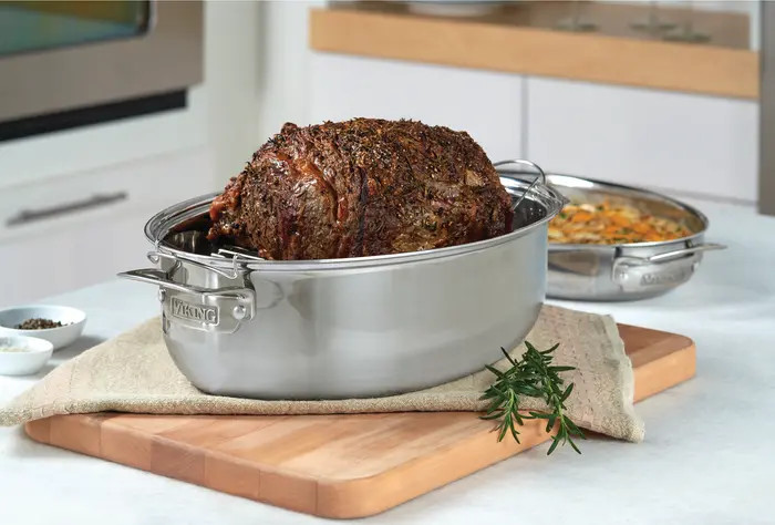 3-Ply 3-in-1 8.5-Quart Oval Roaster with Lid | Nordstrom