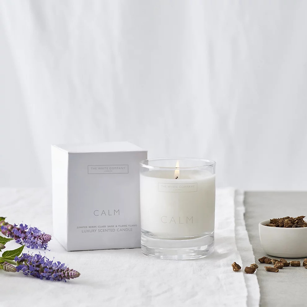 The White Company Calm Candle, No Colour, Size: One Size | The White Company UK & ROW