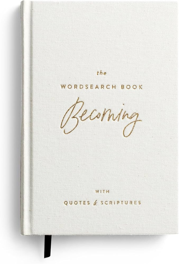 The Wordsearch Book: Becoming With Quotes & Scriptures | Amazon (US)