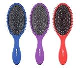 Conair Detangling Cushion Brush Set, 3pc (Colors May Vary) | Amazon (US)