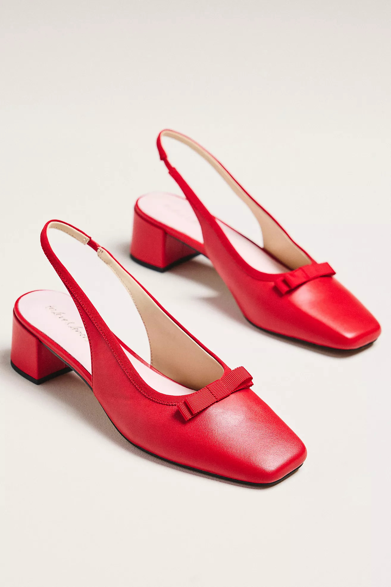 For Love & Lemons Josie Slingback Mule Heels | Anthropologie (US)