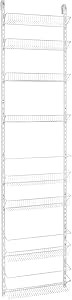 ClosetMaid Adjustable Organizer Rack with Baskets Wall or Over Door Mount, for Kitchen, Pantry, U... | Amazon (US)