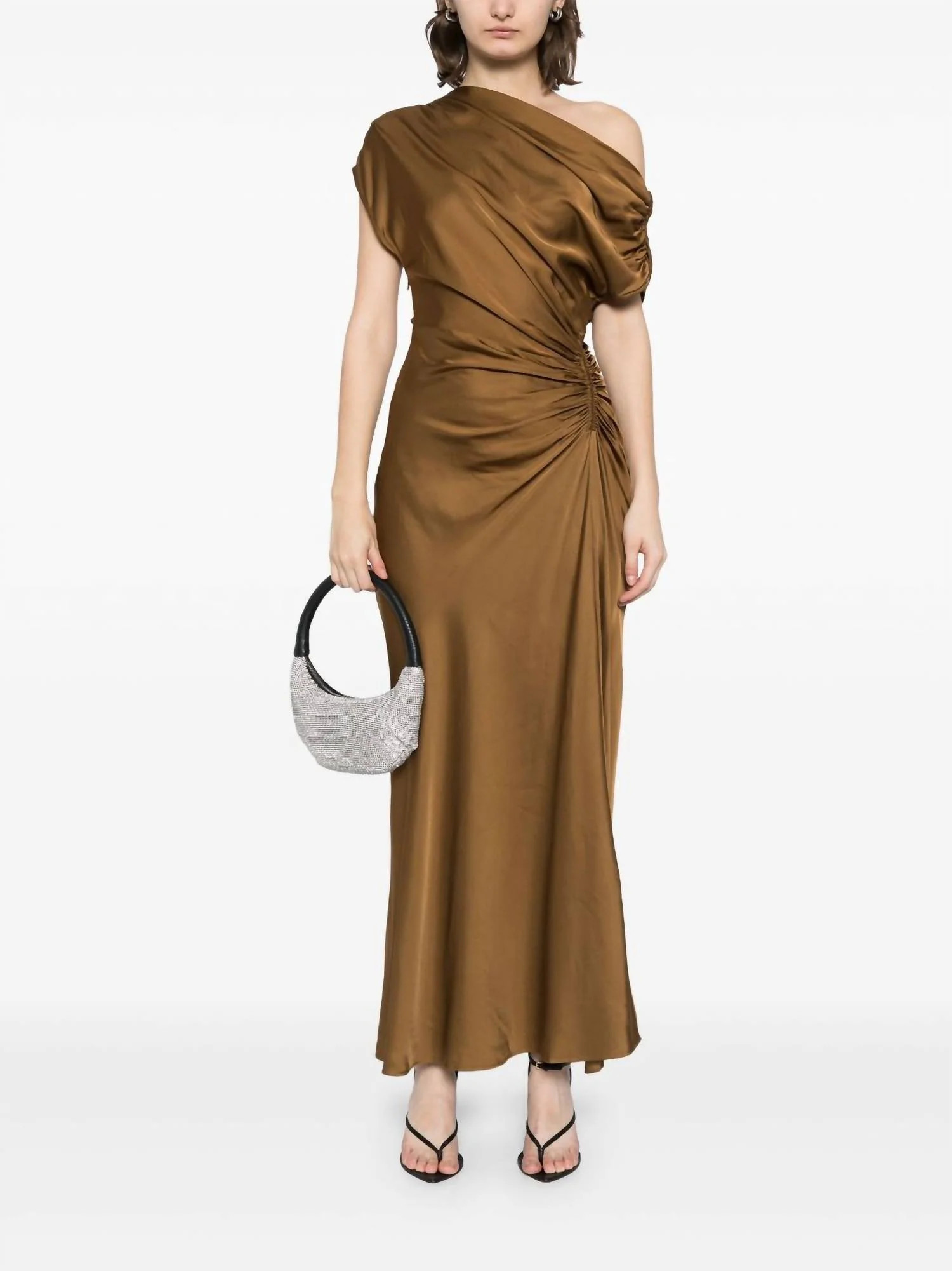 Penny Dress In Mocha | Shop Simon