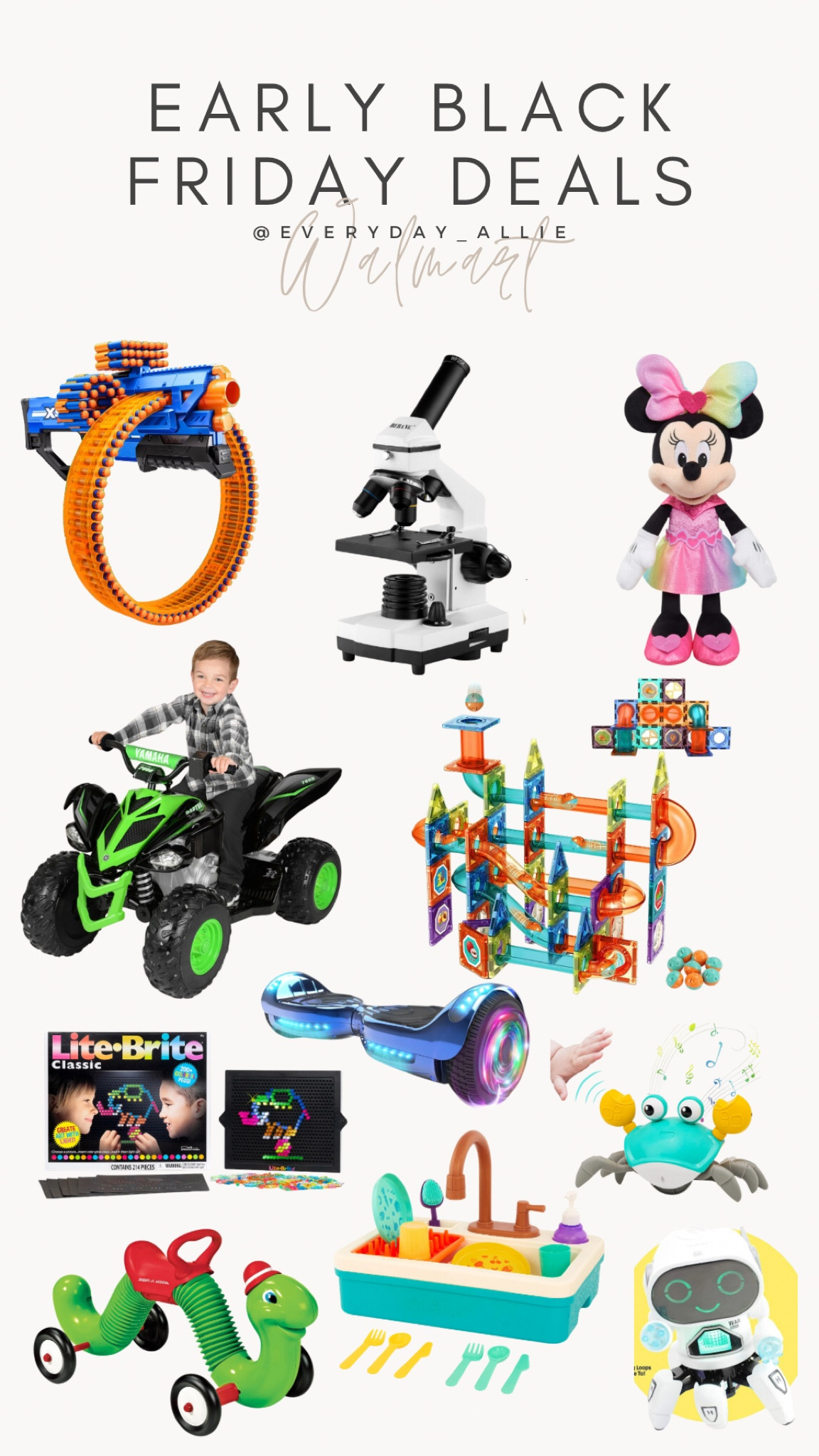 Early Black Friday deals at Walmart. 

#giftguides #blackfriday #walmarttoys #kidsgifts #toys 

#LTKFamily #LTKGiftGuide #LTKHoliday