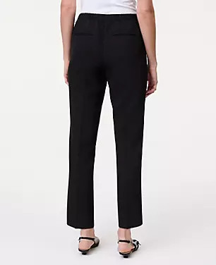 The Relaxed Ankle Pant in Fluid Crepe | Ann Taylor