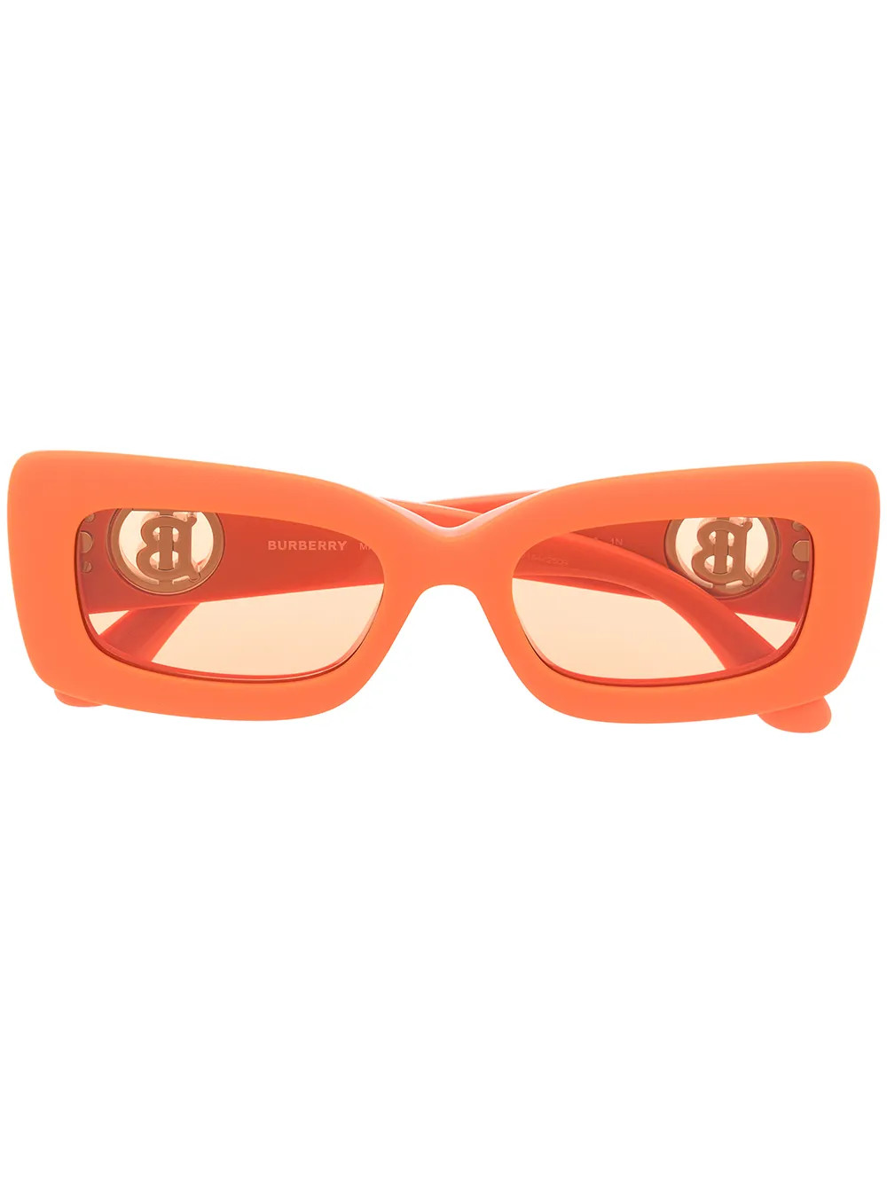 Burberry Eyewear logo-plaque Tinted Sunglasses  - Farfetch | Farfetch Global