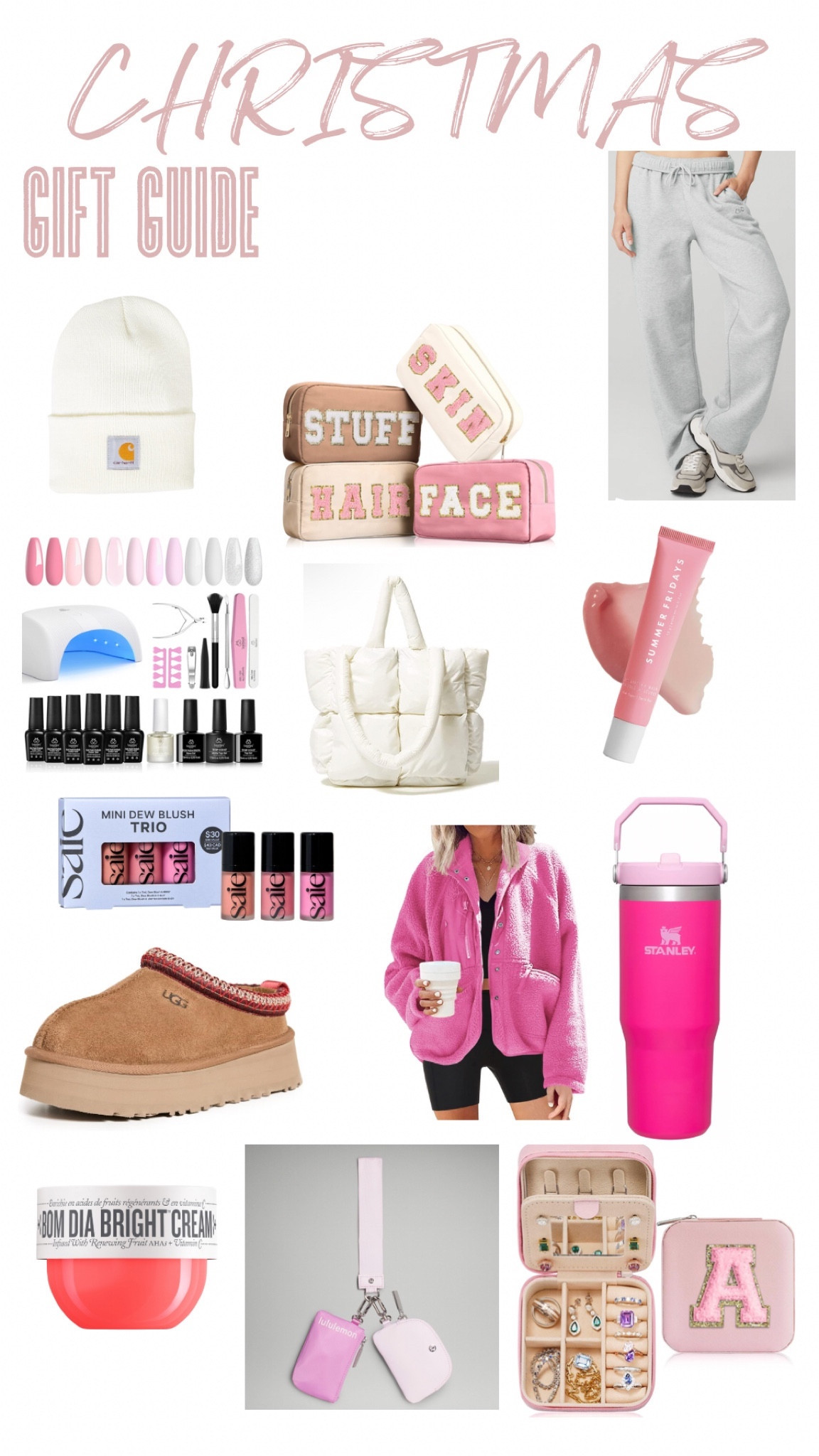 Christmas gift guide for her! 


Gift guide, holiday gift guide, gift ideas, teen gift ideas, teen gift guide, teen girl gifts, Christmas gift guide for her, Christmas gift guide for teen, lululemon Christmas gifts, Ugg Christmas, amazon Christmas gifts 

#LTKSeasonal #LTKHoliday #LTKGiftGuide