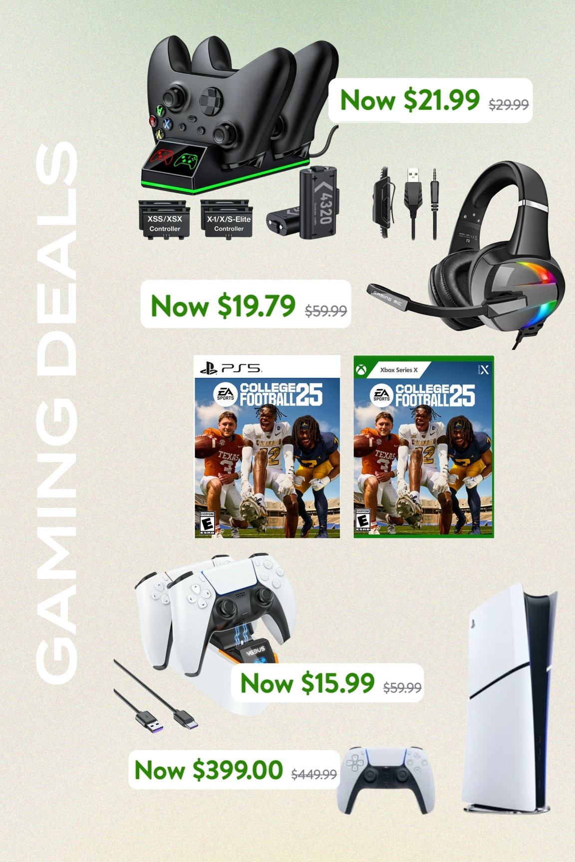 Xbox and Play station deals!

#LTKhome #LTKkids #LTKsalealert