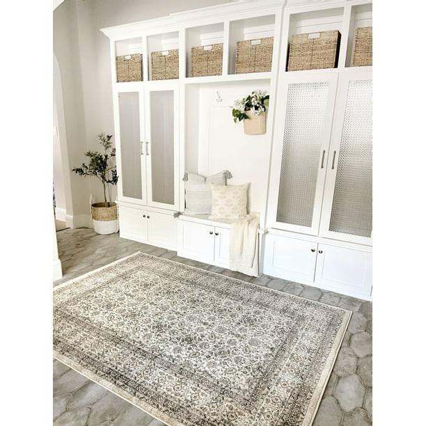 My Texas House Austin Area Rug, White, 9' x 13' - Walmart.com | Walmart (US)