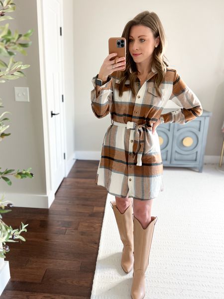 Would be such a cute dress for family pictures! Or as a holiday outfit! #plaid use code LoveKatie15

#LTKstyletip #LTKsalealert #LTKfindsunder50