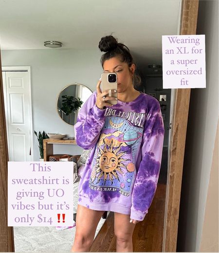 This sweatshirt is giving Urban Outfitters vibes but for much less 💜


Amazon fashion. Target style. Walmart finds. Maternity. Plus size. Winter. Fall fashion. White dress. Fall outfit. SheIn. Old Navy. Patio furniture. Master bedroom. Nursery decor. Swimsuits. Jeans. Dresses. Nightstands. Sandals. Bikini. Sunglasses. Bedding. Dressers. Maxi dresses. Shorts. Daily Deals. Wedding guest dresses. Date night. white sneakers, sunglasses, cleaning. bodycon dress midi dress Open toe strappy heels. Short sleeve t-shirt dress Golden Goose dupes low top sneakers. belt bag Lightweight full zip track jacket Lululemon dupe graphic tee band tee Boyfriend jeans distressed jeans mom jeans Tula. Tan-luxe the face. Clear strappy heels. nursery decor. Baby nursery. Baby boy. Baseball cap baseball hat. Graphic tee. Graphic t-shirt. Loungewear. Leopard print sneakers. Joggers. Keurig coffee maker. Slippers. Blue light glasses. Sweatpants. Maternity. athleisure. Athletic wear. Quay sunglasses. Nude scoop neck bodysuit. Distressed denim. amazon finds. combat boots. family photos. walmart finds. target style. family photos outfits. Leather jacket. Home Decor. coffee table. dining room. kitchen decor. living room. bedroom. master bedroom. bathroom decor. nightsand. amazon home. home office. Disney. Gifts for him. Gifts for her. tablescape. Curtains. Apple Watch Bands. Hospital Bag. Slippers. Pantry Organization. Accent Chair. Farmhouse Decor. Sectional Sofa. Entryway Table. Designer inspired. Designer dupes. Patio Inspo. Patio ideas. Pampas grass.  


#LTKfindsunder50 #LTKeurope #LTKwedding #LTKhome #LTKbaby #LTKmens #LTKsalealert #LTKfindsunder100 #LTKbrasil #LTKworkwear #LTKswim #LTKstyletip #LTKfamily #LTKU #LTKbeauty #LTKbump #LTKover40 #LTKitbag #LTKparties #LTKtravel #LTKfitness #LTKSeasonal #LTKshoecrush #LTKkids #LTKmidsize #LTKVideo #LTKFestival #LTKGiftGuide #LTKActive #LTKxMadewell