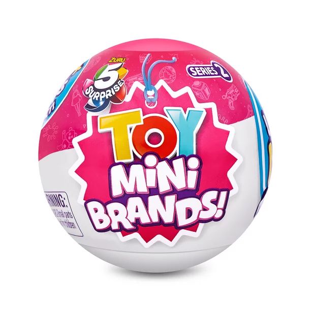 5 Surprise Toy Mini Brands Series 2 Capsule Collectible Toy By ZURU - Walmart.com | Walmart (US)