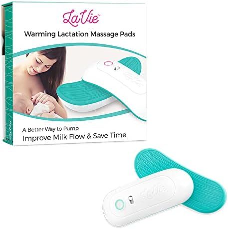 LaVie 2-in-1 Warming Lactation Massager, 2 Pack, Heat and Vibration, Pumping and Breastfeeding Essen | Amazon (US)