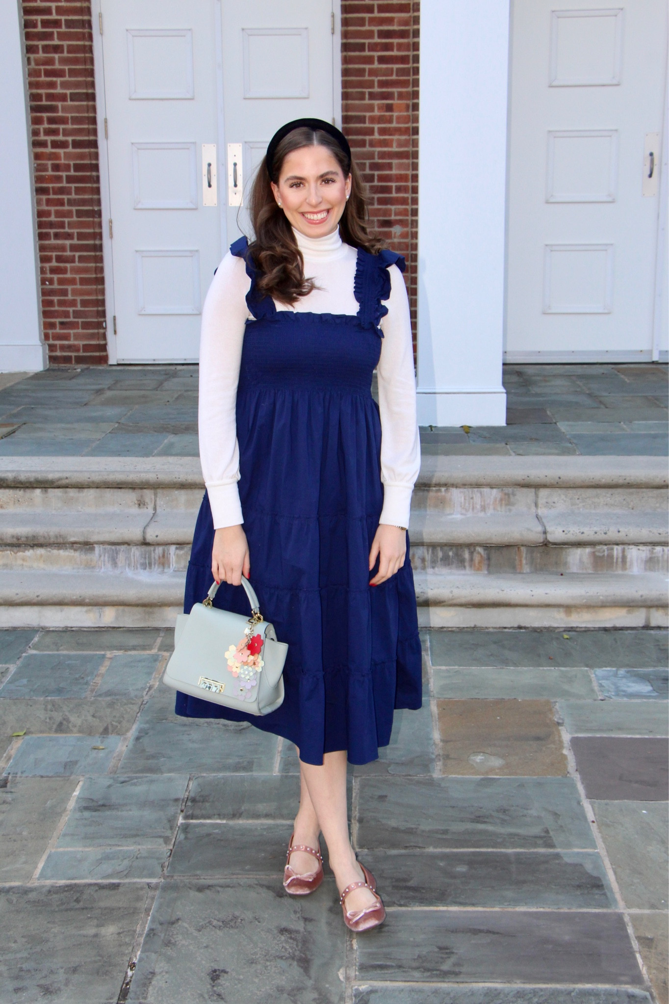 Feeling like spring 🌸🌼🌷here in New York even though it’s February…kinda weird not gonna lie but I’ll take it bc that means I can start wearing dresses 👗 again 🥰
Weekly I am sharing law school tips, tricks and fun facts that I’ve learned over on the other app 😉, but I thought I would share some more on tallandpreppy.com

Nap dress, nap dress nation, winter to spring outfit, mary janes, pink shoes, pink ballet flats, maxi dress, white turtleneck 
#napdress #wintertospring #napdressnation #hillhouse 

#LTKSeasonal #LTKunder100 #LTKfit