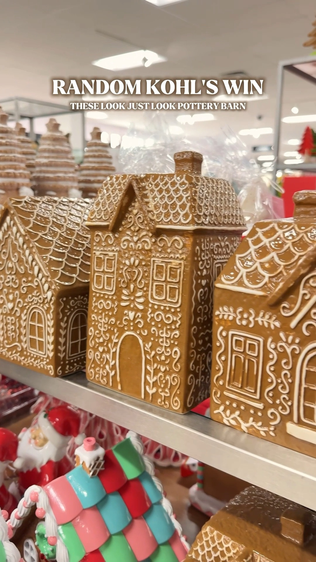 Wait… is Kohl’s that girl now? Since when did Kohl’s start giving Pottery Barn and Anthropologie? 👀

I literally went in just to do an Amazon return and somehow ended up in the Christmas decor section. They had these gingerbread houses that look so close to the Pottery Barn ones I’ve always wanted… but for way cheaper. Like… did I miss the memo or is Kohl’s secretly in its glow up era?? Some of their Christmas stuff was giving full on Anthropologie vibes. I didn’t have much time to look through everything, but I’m definitely going back because these are so good!!!🎄✨

Hashtags:
#ChristmasDecor  #KohlsFinds #PotteryBarnDupes #AnthroVibes #CozyHome   

#LTKHome #LTKHoliday