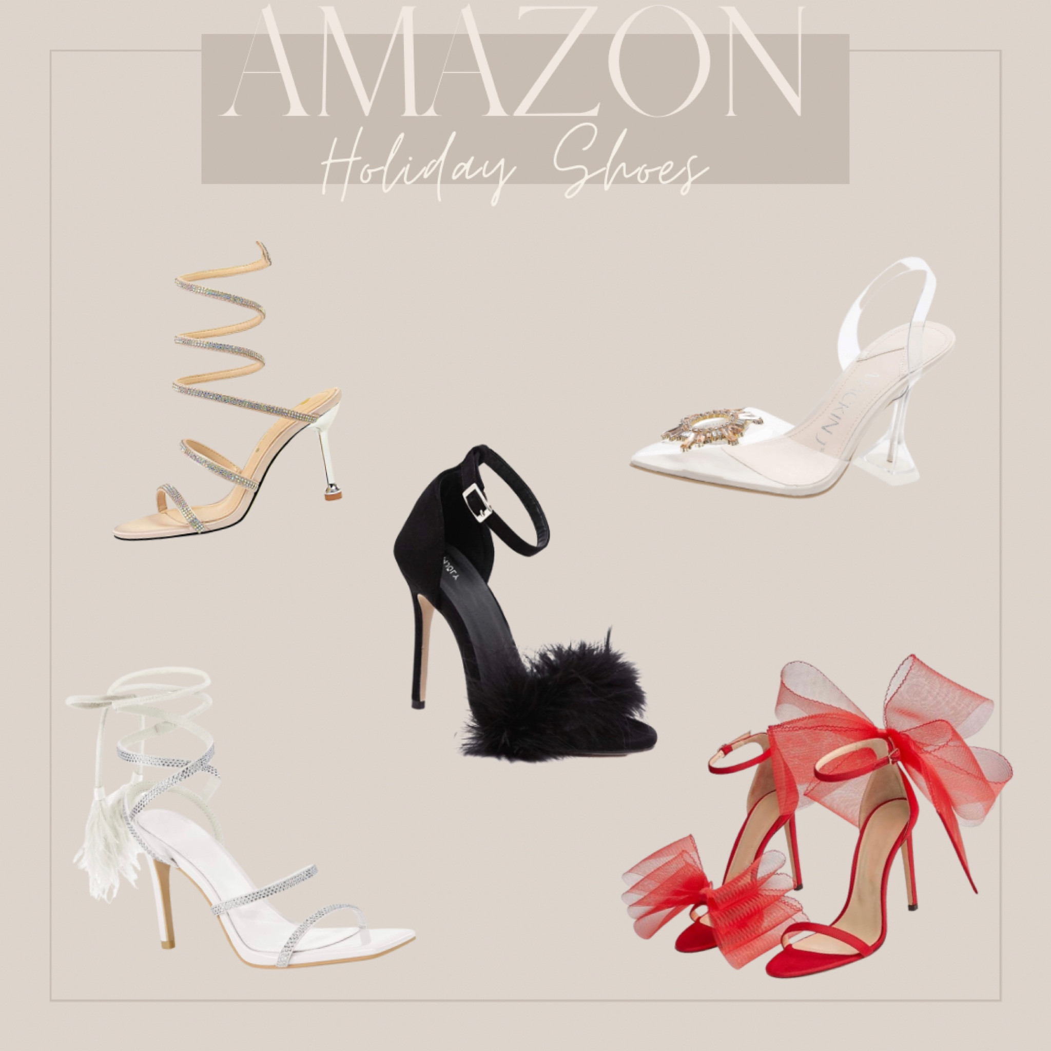 These shoes are perfect for your holiday events! 

#LTKxAF #LTKHoliday #LTKFind