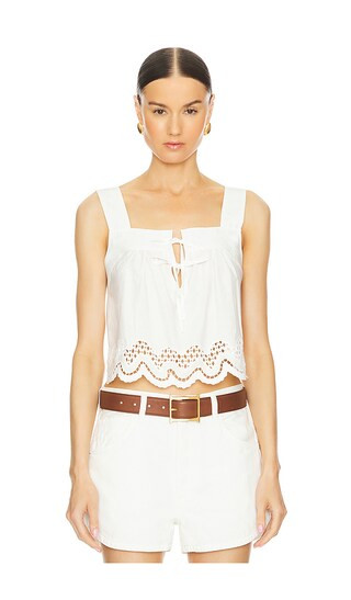 Rails Blythe Top in White. - size M | Revolve Clothing (Global)