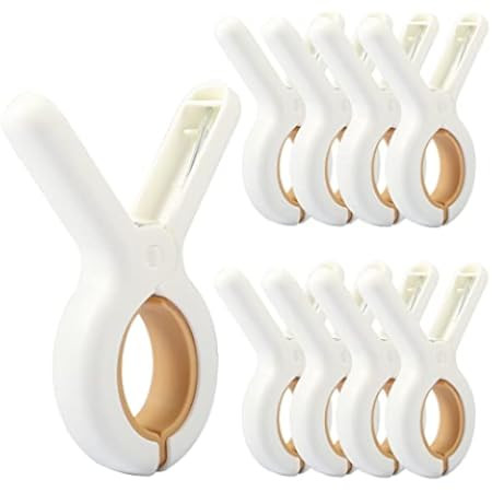 skycats Plastic Clothespin, Laundry Clip, Beach Towel Clips, Clothes Pins Heavy Duty Outdoor to Keep | Amazon (US)
