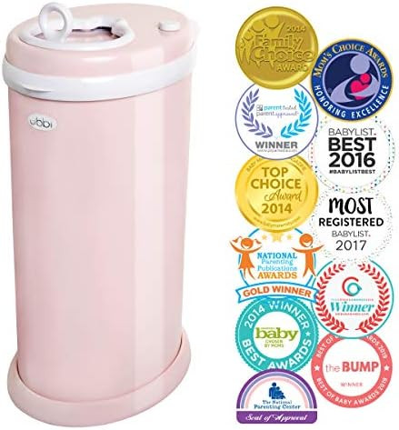 Ubbi Steel Odor Locking, No Special Bag Required, Money Saving, Modern Design, Registry Must-Have Di | Amazon (US)