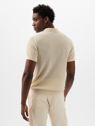 Crochet Polo Shirt | Gap (US)