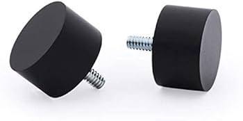 Ivilon Window Curtain Rod End Cap - 1 inch Pole. 120 to 240 Inch. Black | Amazon (US)