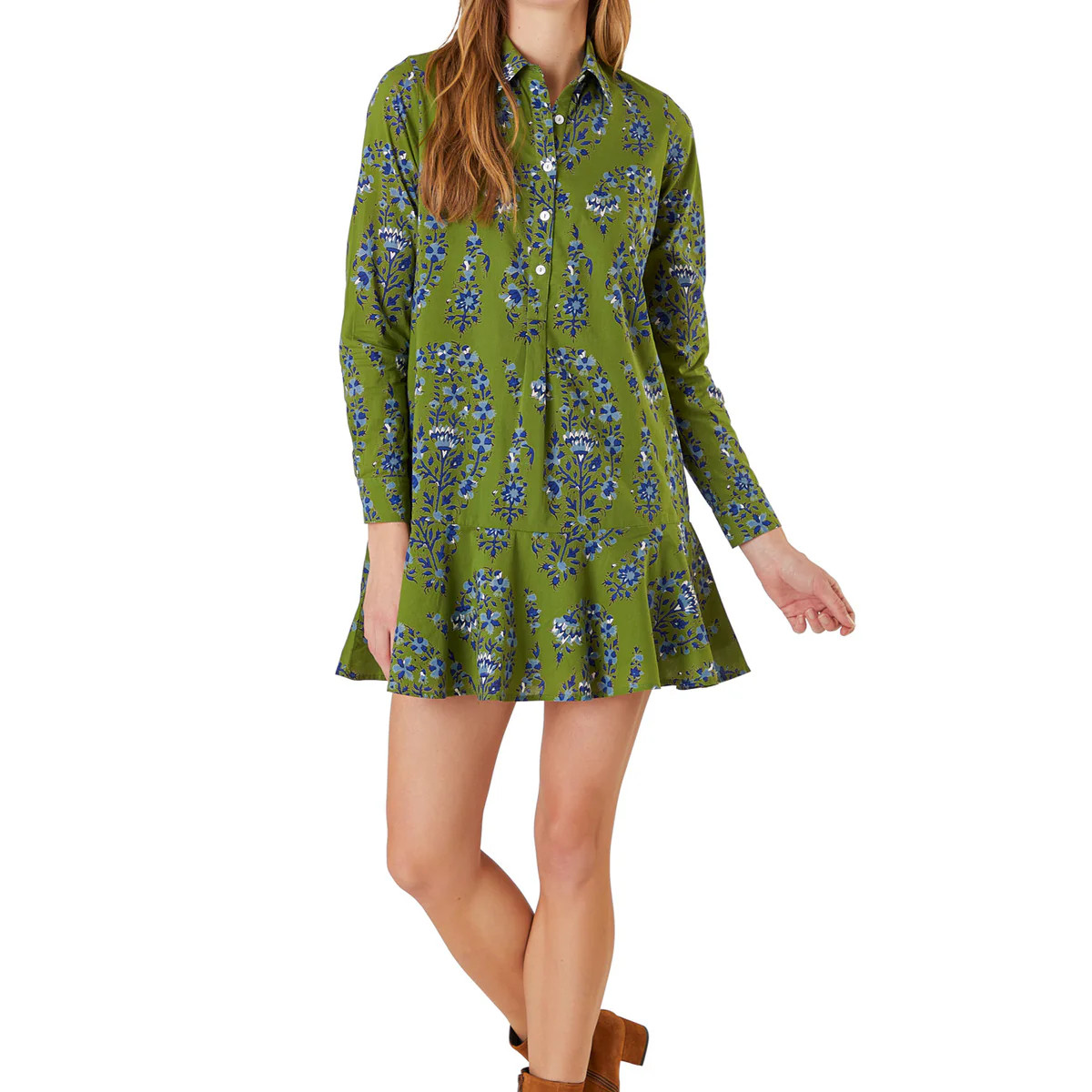 Polly Dress, Floral Paisley | Livro