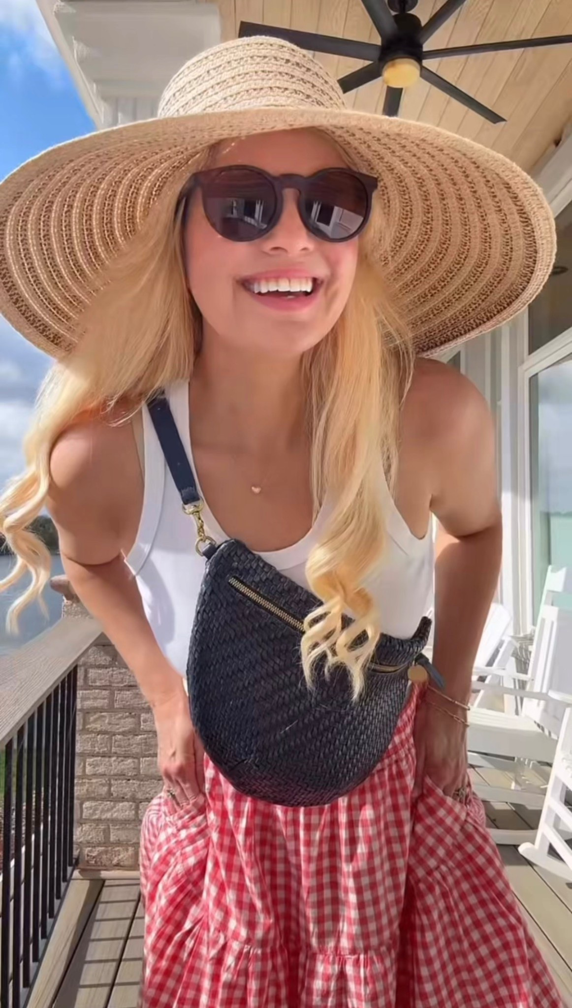 summer outfit, summer skirt, summer tank, summer hat 

#LTKMothersDay #LTKmomlife #LTKdayinmylife