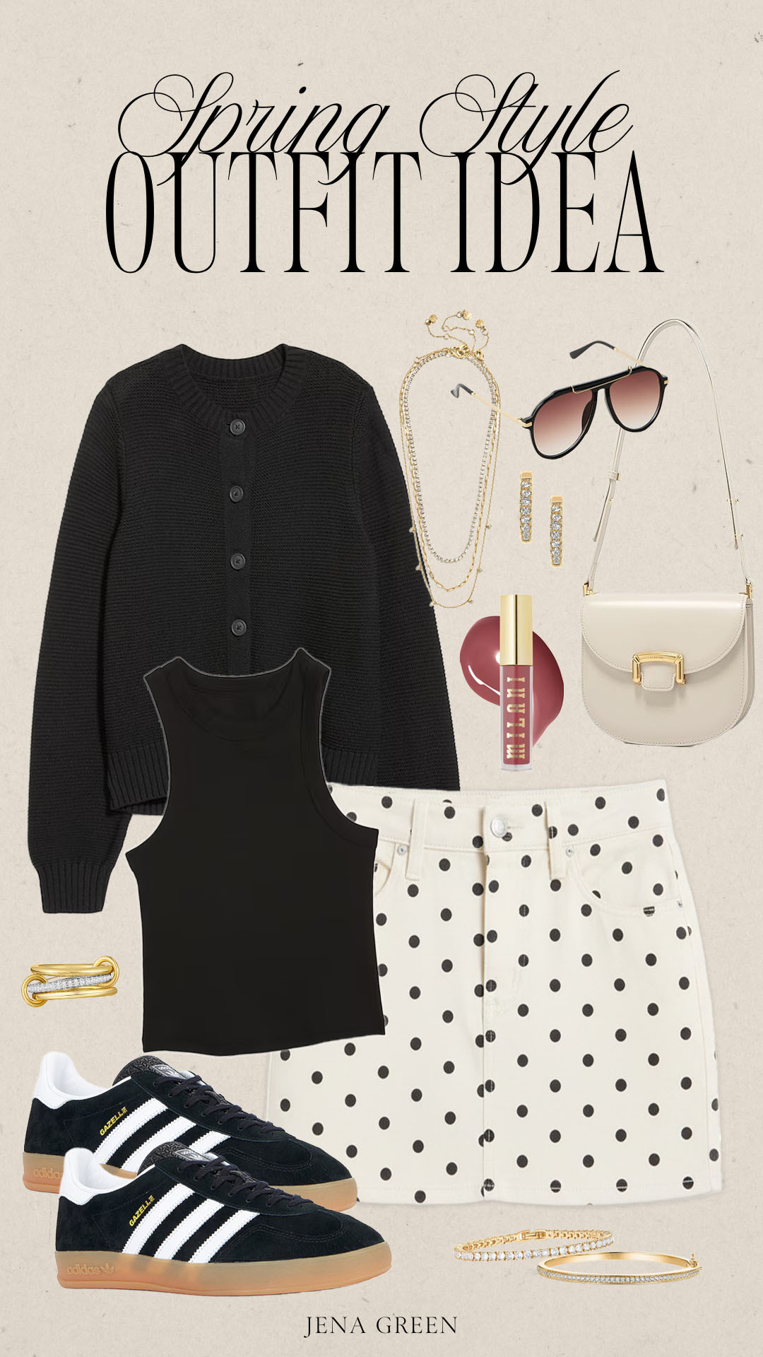 Spring Outfit | Spring Style | Spring Fashion | Polka Dot Skirt | Spring Trends 

 #LTKootd #LTKSeasonal