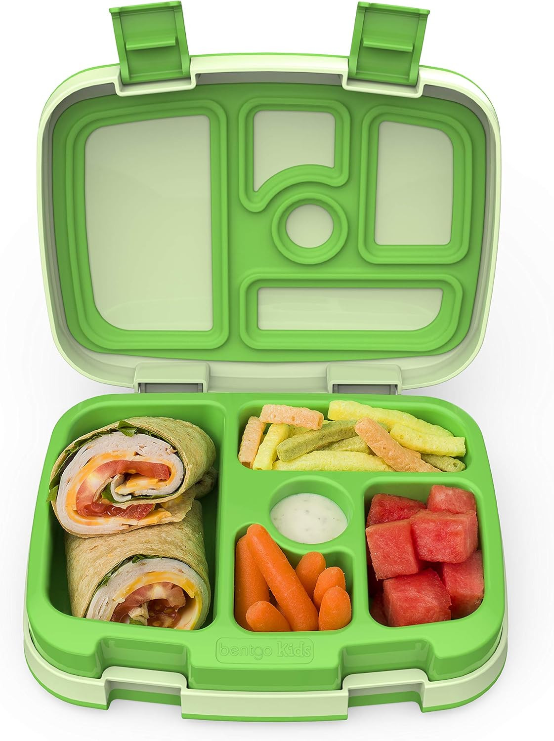 Bentgo® Kids Leak-Proof, 5-Compartment Bento-Style Kids Lunch Box - Ideal Portion Sizes for Ages... | Amazon (US)