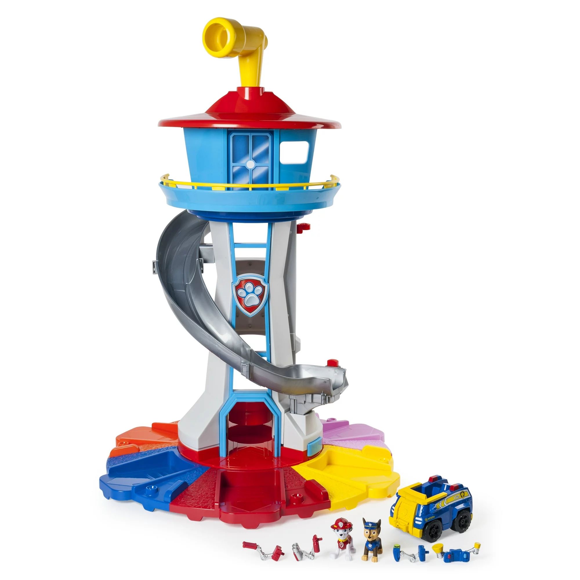 Paw Patrol - My Size Lookout Tower with Exclusive Vehicle, Rotating Periscope and Lights and Soun... | Walmart (US)